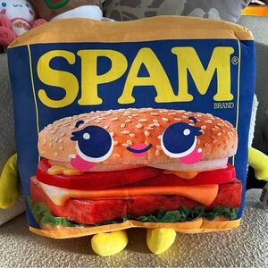 Giant Spam Can Plush NWT